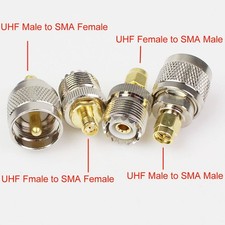 4x PL259Steckverbindersätze