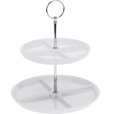 Etagere Porzellanteller mit 2