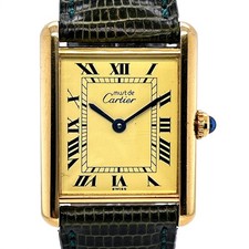Cartier Tank Vermeil Ref