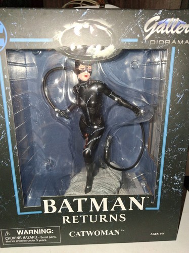 Diamond catwoman diorama - catwoman,