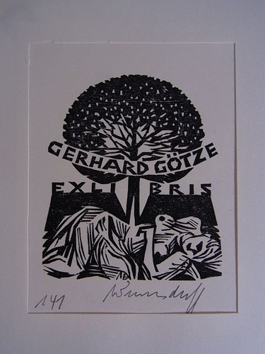 Exlibris für gerhard - exlibris,