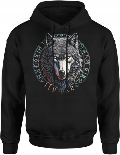 Sweatshirt wolf nordische - wolf,