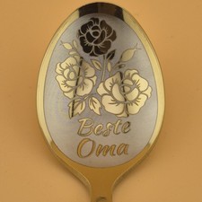 Blume Geschenk Idee Lustig Witzig Teelöffel Beste Oma