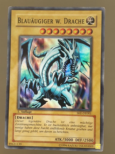 Blauäugiger weißer drache - blauäugiger,