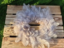 Federkranz D: 22 cm Federn