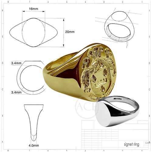 9ct gelbgold ihre familie - 9ct,