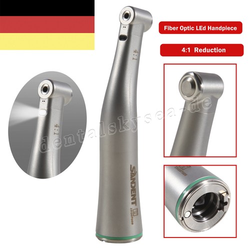 Dental winkelstück grün - dental, 4:1