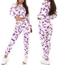 Damen Jogginganzug High-Waist