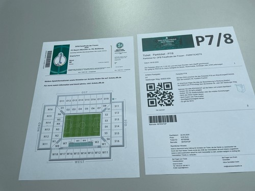 Sammlerticket dfb pokal - sammlerticket, dfb-pokal