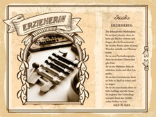 Holzschild 30x40 Erzieherin