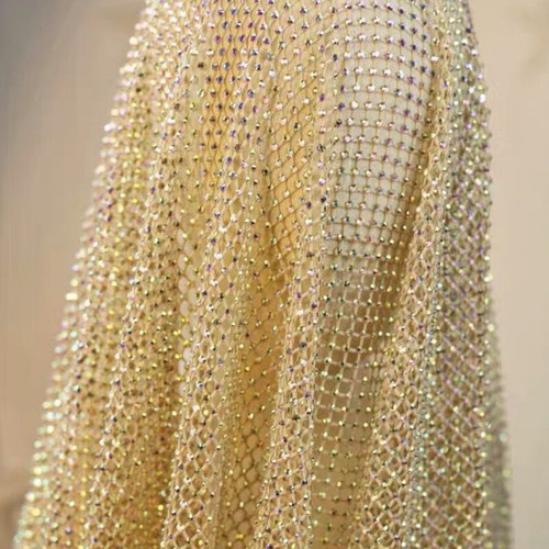 Glitzer stoff kristall - glitzer, strass
