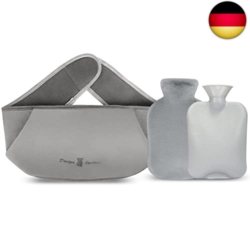 Wärmflasche mit bezug - wärmflasche,