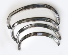 Radlaufchrom set vorne - set,
