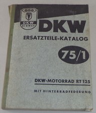 Teilekatalog DKW RT 125 mit