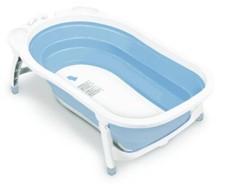 Faltbare Baby Badewanne Dusche Reisebadewanne Ablage Rutschfest Ablaufstöpsel