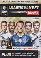 Ferrero Team Cards Fußball WM 2018 Collector – Sammelheft NEU Duplo Hanuta