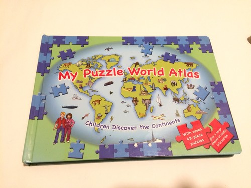 Puzzle weltatlas buch 48 - weltatlas,