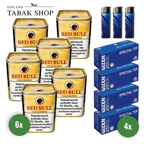 Red bull tabak gold - bull, (6