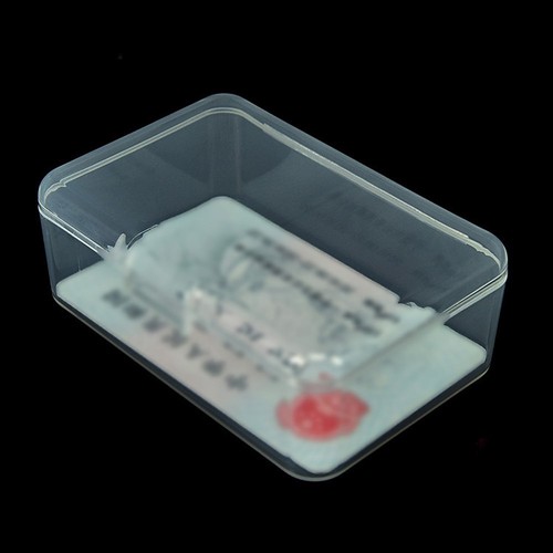 Transparentes plastik mit - transparentes,