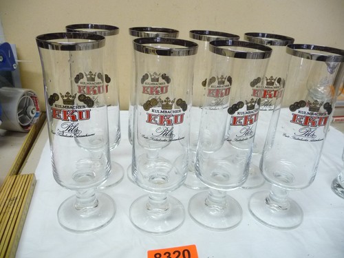 8320 8 x biergläser - ,