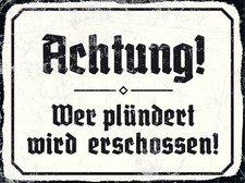 Blechschilder 20x30 cm