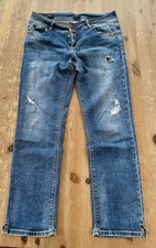 LTB Jeans Georget Ankle Destroyed-Look W33 Blau