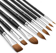 Aquarellpinsel set 8er - aquarellpinsel,