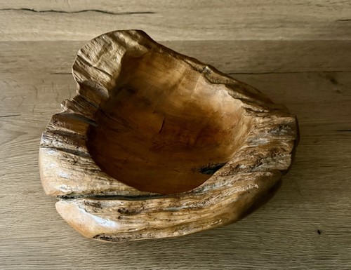 Wurzelholz schale teak - wurzelholz,