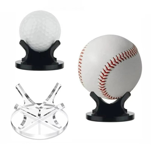 Golfball baseball display - golfball,
