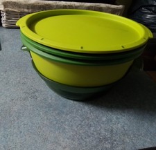 Tupperware Tupper Dampfgarer 4tlg. Selten Genutzt Grün Fettarm Garen