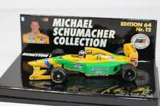 mi775, Minichamps Nr. 12 Benetton Ford B193 Michael Schumacher #5 1993 OVP 1:64