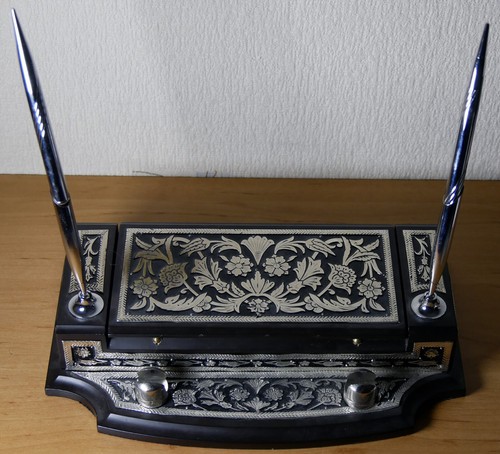 Vintage schreibset schwarz - vintage,