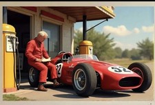Ferrari banner poster - f1-ferrari-2d-, banner/poster