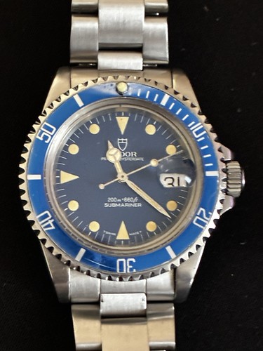 Tudor submariner 79090 blaues - tudor,