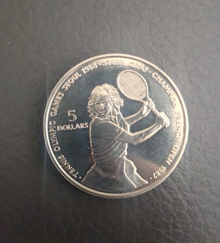 Niue dollars 1987 - niue,, steffi