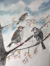 Bild 21x30cm. Illustration