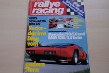 Rallye racing 1983 - racing, 12/1983