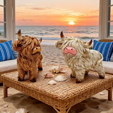 Hochland-Rind Resin Figur –