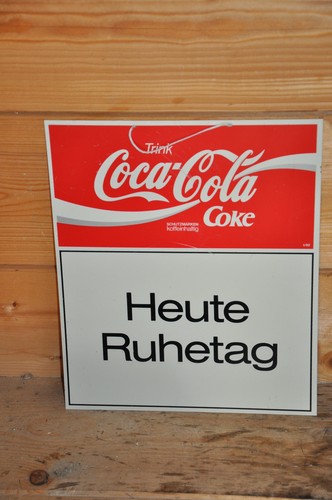 Altes reklameschild coca cola - altes,