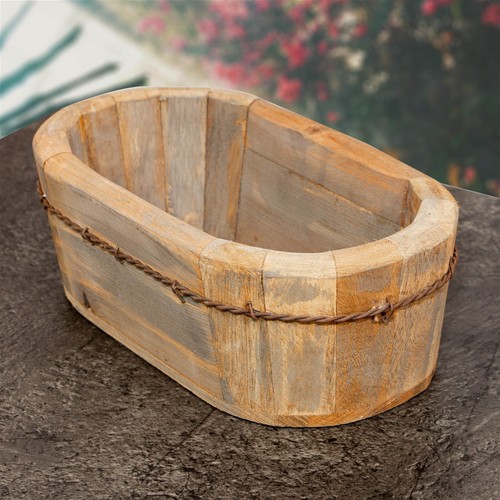 Holzschüssel groß oval - holzschüssel,,