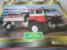 Super Trucks Renntrucks FRANKREICH Paris-Dakar RENAULT TRM 4000, 1980