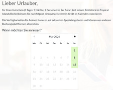 Gutschein Tropical Island