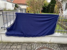 Abschwitzdecke, blau, 145  cm, sehr flauschig