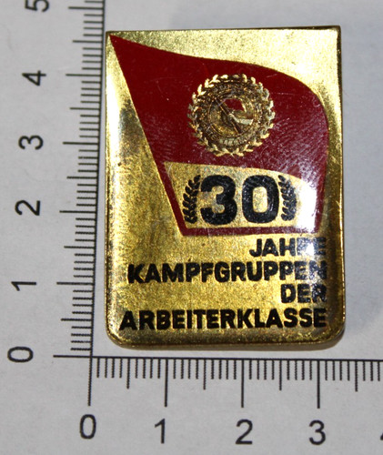 Ddr anstecker medaille 30 - ddr,