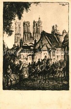 Laon Aisne Rue du Rempart St