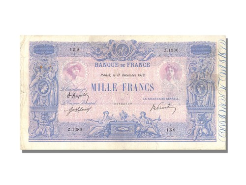 Geldschein frankreich 1000 - geldschein,,