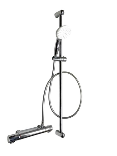Thermostatarmatur mit duschset - thermostatarmatur,