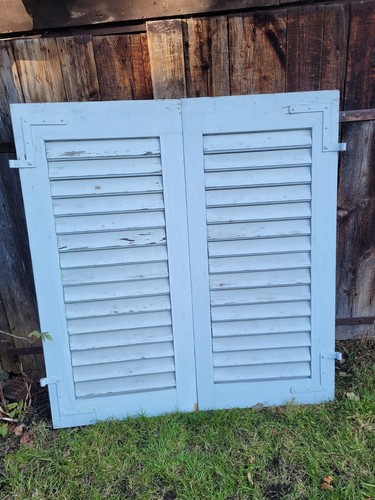 Paar fensterladen holz - paar,