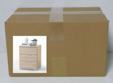 Universal Nachttisch in Eiche Sonoma Optik - Moderner Nachtschrank