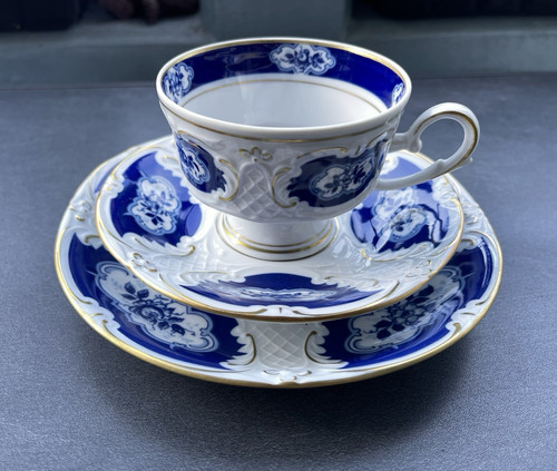 Echt kobalt porzellan - porzellan, tasse